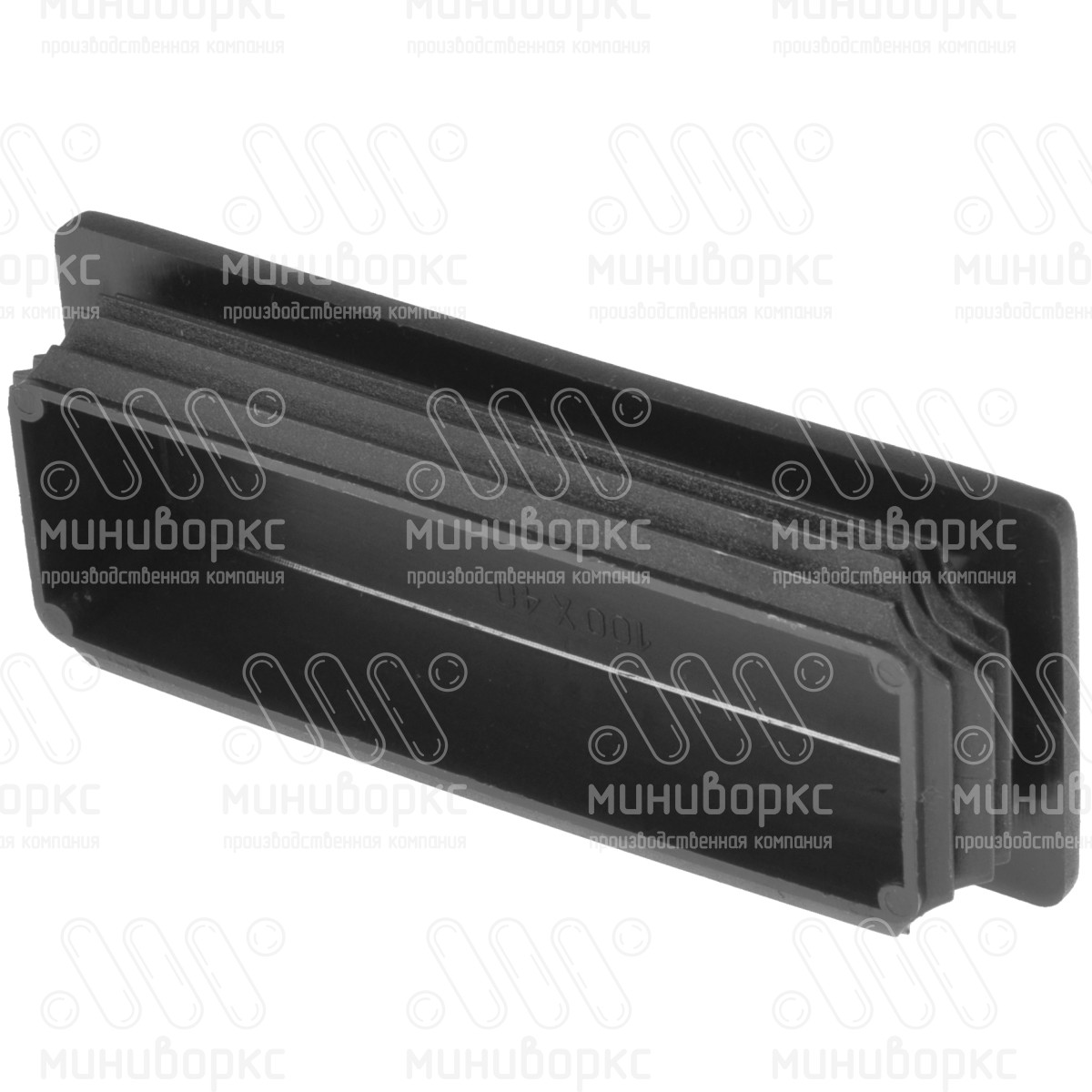 Заглушки для прямоугольной трубы 100x40 – ILR100x40 | картинка 2