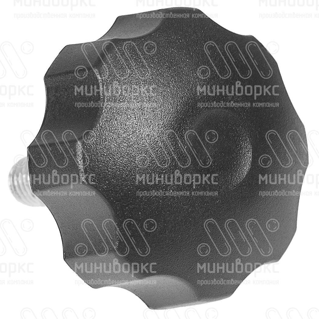 Фиксатор пластиковый с рукояткой m8x40 60 – Ф60М8-40ЧН | картинка 3