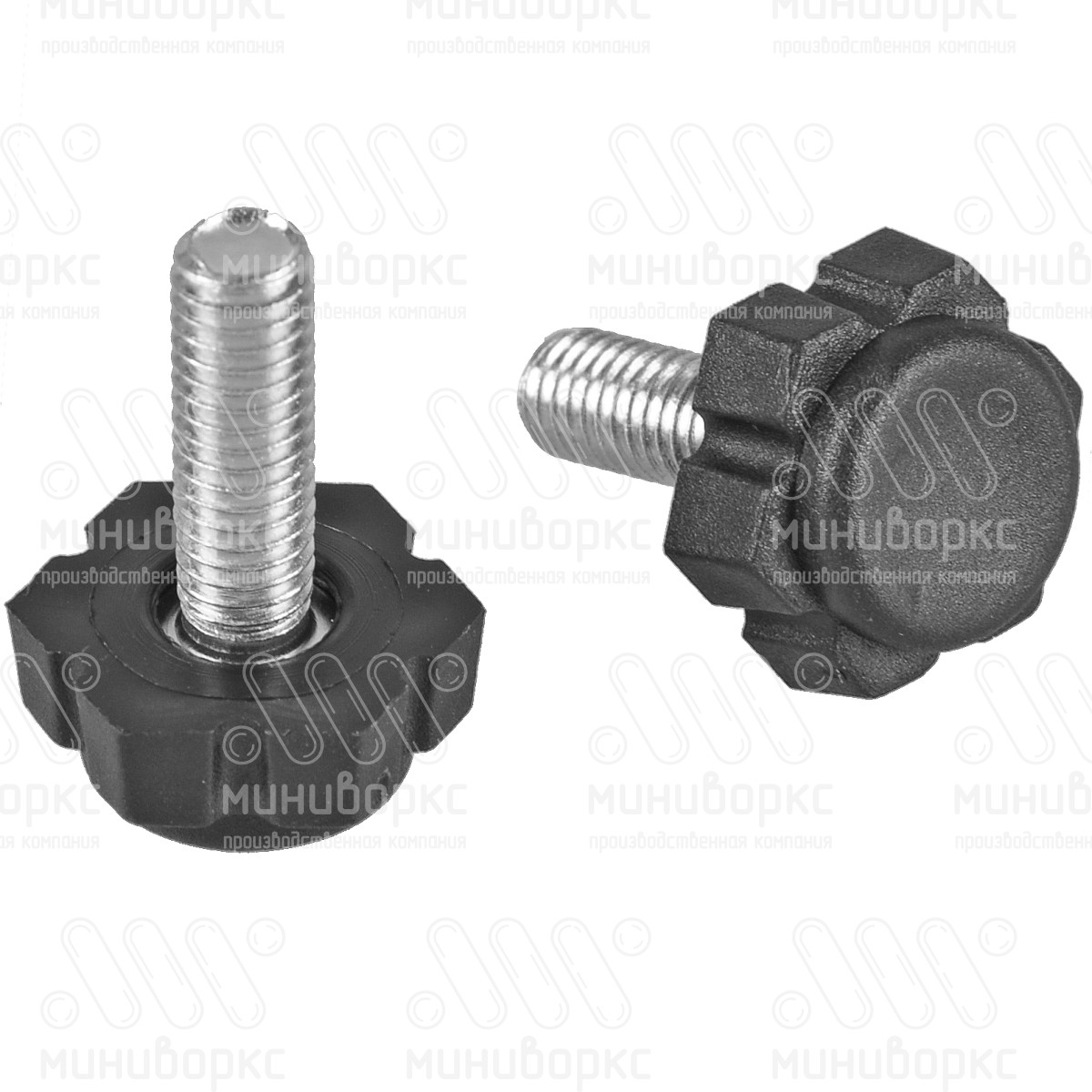 Опора резьбовая  m6x50 19 – 19М6-50ЧС | картинка 4