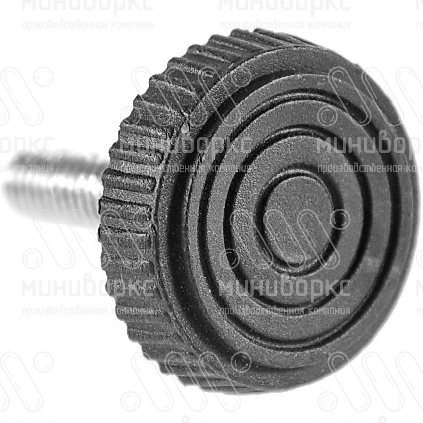 Опора резьбовая  m6x25 25 – 25М6-25ЧС | картинка 3