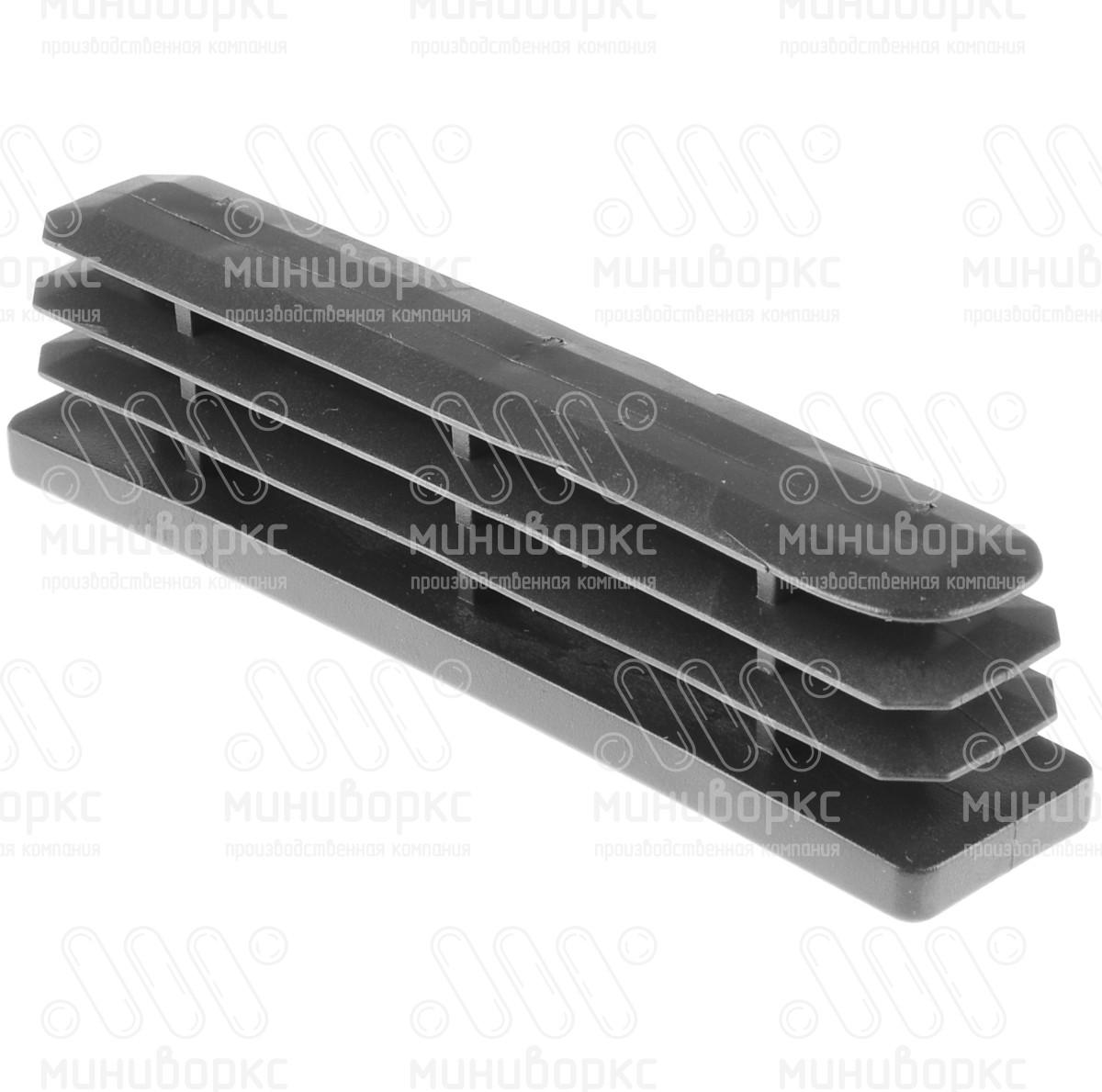 Заглушки для прямоугольной трубы 100x20 – 110428202N | картинка 3