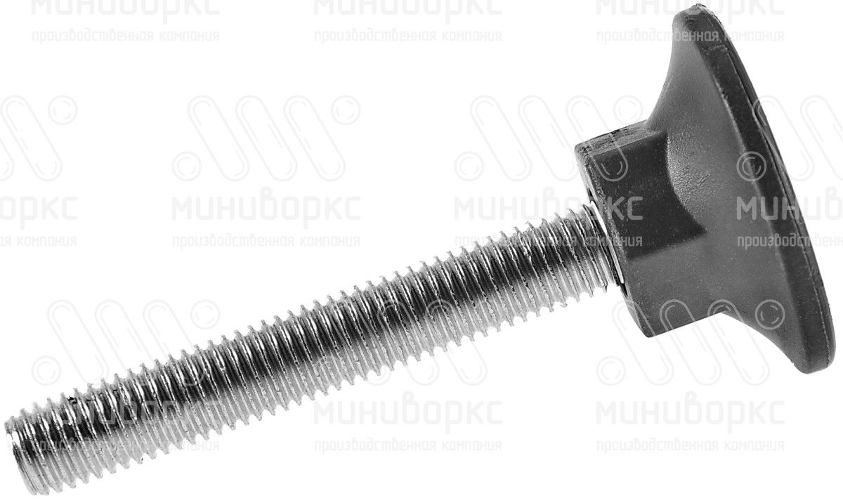 Опора резьбовая  m12x80 48 – 48М12-80ЧС | картинка 2