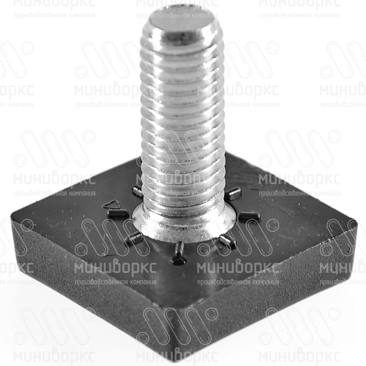 Опора резьбовая  m10x25 30x30 – LV301030-01H | картинка 1